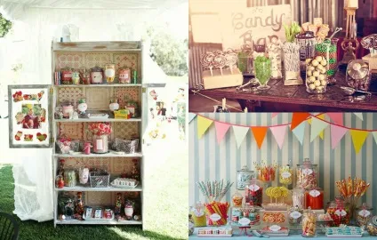 Candy-bar на весіллі