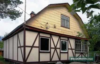 Бюджетний фасад з ОСП під фахверк своїми руками (руками) Бюджетний фасад з ОСП під фахверк своїми руками