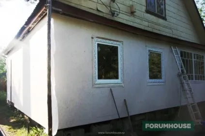 Бюджетний фасад з ОСП під фахверк своїми руками (фахверк) Бюджетний фасад з ОСП під фахверк своїми руками