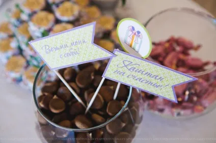 Candy-bar на весіллі