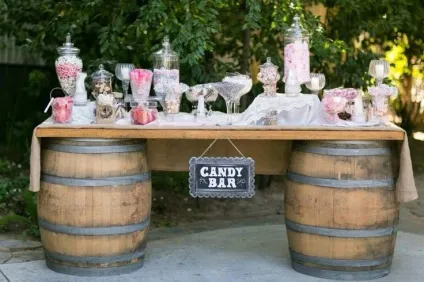 Candy-bar на весіллі