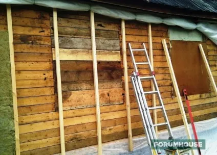 Бюджетний фасад з ОСП під фахверк своїми руками (фахверк) Бюджетний фасад з ОСП під фахверк своїми руками