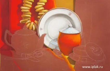 Чайний натюрморт від початку до кінця! Малюємо поетапно! Блог - блог художника Плаксін Ірини (художник) Чайний натюрморт від початку до кінця! Малюємо поетапно! Блог - блог художника Плаксін Ірини