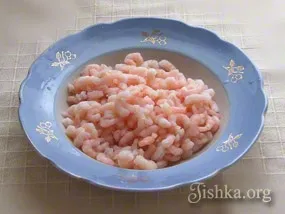 Чорні спагетті з креветками - кулінарні рецепти з фото