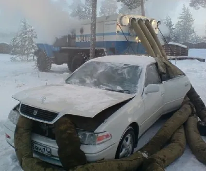 Що не варто робити з машиною в мороз - автомобілі (машиною) Що не варто робити з машиною в мороз - автомобілі