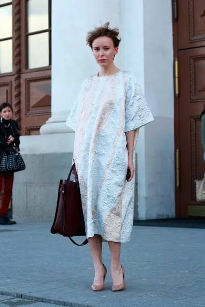 Що надіти на тиждень моди вуличний стиль mbfw russia 2014 року, victoria timokhina