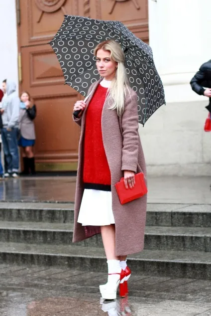 Що надіти на тиждень моди вуличний стиль mbfw russia 2014 року, victoria timokhina