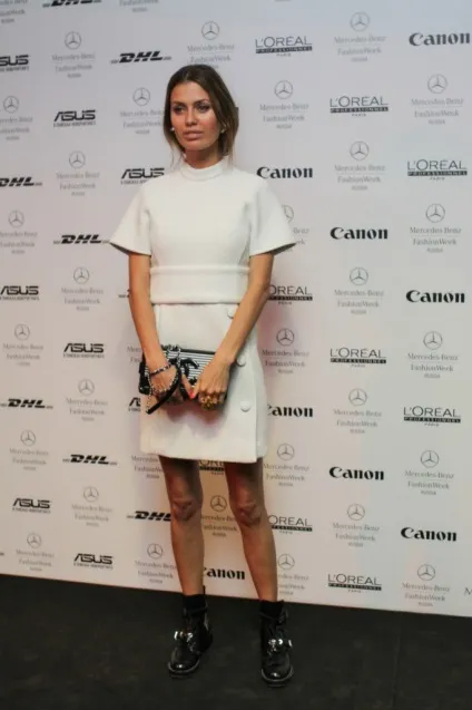 Що надіти на тиждень моди вуличний стиль mbfw russia 2014 року, victoria timokhina