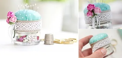 10 Diy-ідей для зберігання швейних приналежностей - своїми руками (знадобляться тканину нитки) 10 Diy-ідей для зберігання швейних приналежностей - своїми руками