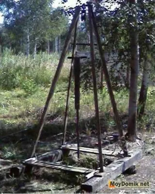 Абиссинский колодязь своїми руками - буріння свердловини голка (буріння свердловини голка) Абиссинский колодязь своїми руками - буріння свердловини голка