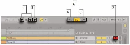 Ableton live запис