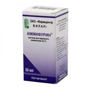 Аммифурин інструкція із застосування, ціна, відгуки та аналоги (застосування) Аммифурин інструкція із застосування, ціна, відгуки та аналоги