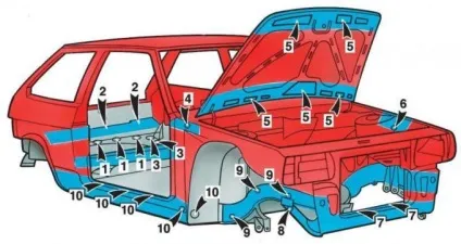 Антикорозійна обробка автомобіля ВАЗ 2114 своїми руками (антикорозійна) Антикорозійна обробка автомобіля ВАЗ 2114 своїми руками