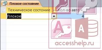 База даних access автотранспортне підприємство - бази даних access