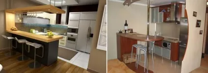 Барні стійки для маленької кухні фото стіл, невеликі гарнітури, кутові, дизайн, хрущовка, (барні) Барні стійки для маленької кухні фото стіл, невеликі гарнітури, кутові, дизайн, хрущовка,