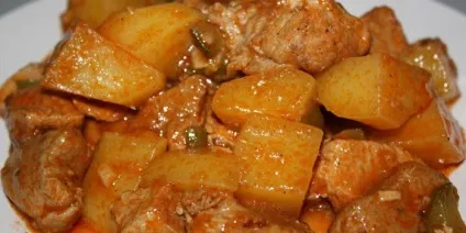 Азу по-татарськи - як приготувати за рецептами з фото з солоними огірками і м'ясом в мультиварці і (приготувати) Азу по-татарськи - як приготувати за рецептами з фото з солоними огірками і м'ясом в мультиварці і