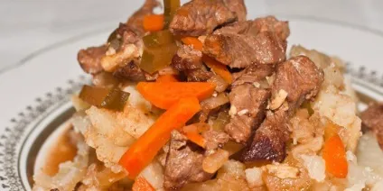 Азу по-татарськи - як приготувати за рецептами з фото з солоними огірками і м'ясом в мультиварці і (по-татарськи) Азу по-татарськи - як приготувати за рецептами з фото з солоними огірками і м'ясом в мультиварці і