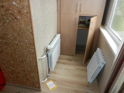 Батарея на балконі опалення та перенесення, лоджія своїми руками, дозвіл на винос радіатора і штраф