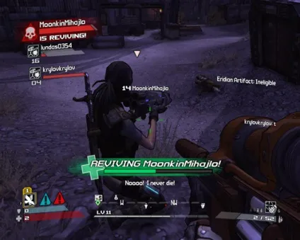 Borderlands - level up! Level up! Level up!