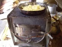 Буржуйка для гаража своїми руками саморобні грубки для гаража з металу і цегли (своїми) Буржуйка для гаража своїми руками саморобні грубки для гаража з металу і цегли