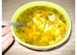 Бульйон курячий з картоплею, кулінарний рецепт з фотографіями (кулінарні рецепти з фотографіями) Бульйон курячий з картоплею, кулінарний рецепт з фотографіями