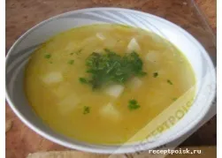 Бульйон курячий з картоплею, кулінарний рецепт з фотографіями (курячий) Бульйон курячий з картоплею, кулінарний рецепт з фотографіями