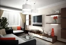 Інтер'єр вітальні в хрущовці дизайн і фото, реальні ідеї для маленького залу, 2 кімнатна (хрущовці) Інтер'єр вітальні в хрущовці дизайн і фото, реальні ідеї для маленького залу, 2 кімнатна