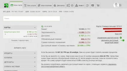 Як дізнатися заборгованість по кредитній карті ПриватБанку що робити, як погасити, штрафні санкції (кредитної) Як дізнатися заборгованість по кредитній карті ПриватБанку що робити, як погасити, штрафні санкції
