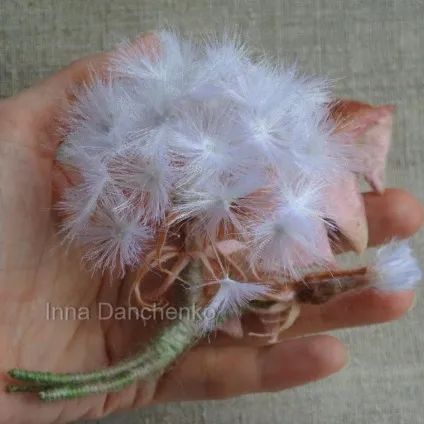 Як я робила пухнастий кульбаба - ярмарок майстрів - ручна робота, handmade (кульбаби) Як я робила пухнастий кульбаба - ярмарок майстрів - ручна робота, handmade