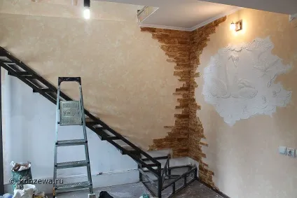 Камінь і декоративна штукатурка, арт-студія натальи Кобзєва