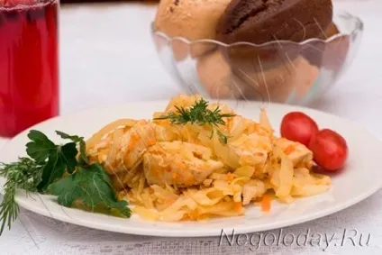 Капуста тушкована з курячою грудкою - шикарне блюдо при всій своїй простоті! (Капуста) Капуста тушкована з курячою грудкою - шикарне блюдо при всій своїй простоті!