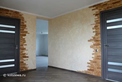 Камінь і декоративна штукатурка, арт-студія натальи Кобзєва