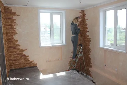 Камінь і декоративна штукатурка, арт-студія натальи Кобзєва