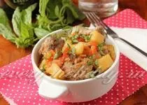 Картопля, тушкований з куркою, рецепт (куркою) Картопля, тушкований з куркою, рецепт
