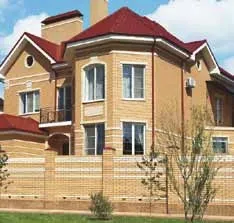 Цегла - обличчя вашого будинку - цегляний двір (цегла напівсухого пресування) Цегла - обличчя вашого будинку - цегляний двір