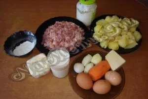 Картопляний пиріг з куркою - ніжність