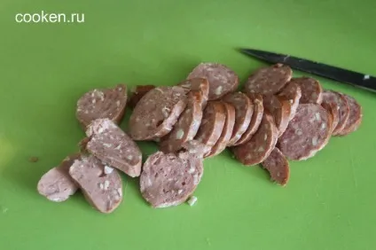 Картопляна запіканка з сиром та ковбасою в духовці - рецепт з фото (ковбасою) Картопляна запіканка з сиром та ковбасою в духовці - рецепт з фото