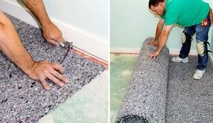 Клей для ковроліну види нанесення особливості