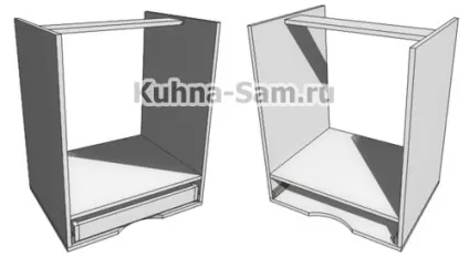 Короб під духову шафу - kuhna-sam