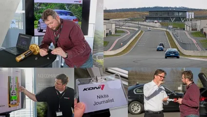 Констатуємо перевагу амортизаторів koni над штатними (амортизаторів) Констатуємо перевагу амортизаторів koni над штатними