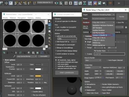 Конвертер матеріалів vray в corona і навпаки (навпаки) Конвертер матеріалів vray в corona і навпаки