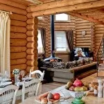 Красивий інтер'єр всередині будинку зі зрубу (31 фото) (всередині) Красивий інтер'єр всередині будинку зі зрубу (31 фото)