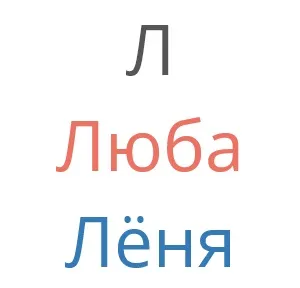 Красиві картинки букви л