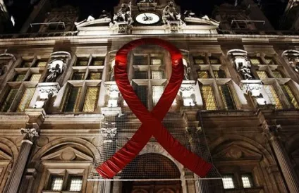 Червона стрічка - символ боротьби зі СНІДом і солідарності з ВІЛ-інфікованими (стрічка) Червона стрічка - символ боротьби зі СНІДом і солідарності з ВІЛ-інфікованими