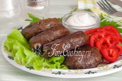 Котлети з курячої печінки - рецепт з фото (котлети) Котлети з курячої печінки - рецепт з фото