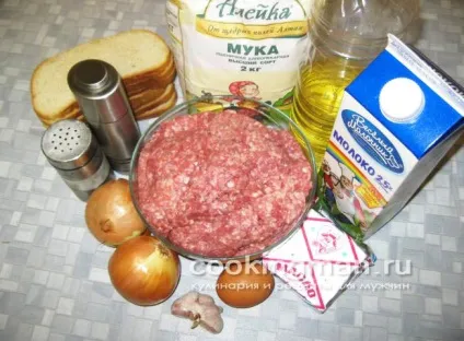 Котлети домашні - кулінарія для чоловіків (м'ясні котлети) Котлети домашні - кулінарія для чоловіків