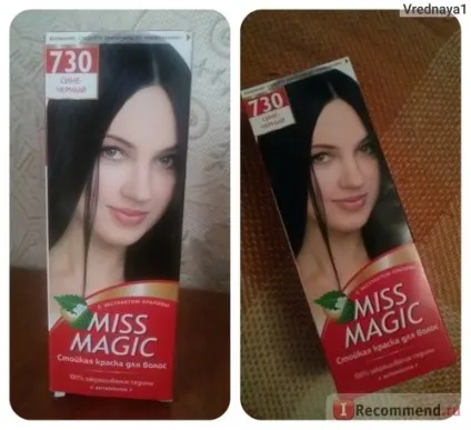 Фарба для волосся miss magic стійка з екстрактом кропиви і вітаміном f - «ніколи б не подумала, (волосся) Фарба для волосся miss magic стійка з екстрактом кропиви і вітаміном f - «ніколи б не подумала,