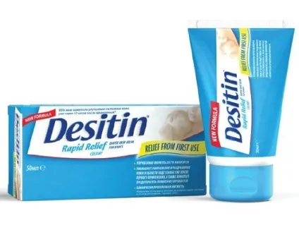 Крем від попрілостей Десітін (desitin) склад і застосування (застосування) Крем від попрілостей Десітін (desitin) склад і застосування