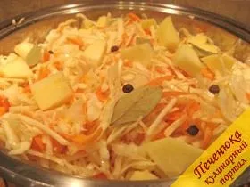 Квашена капуста з яблуками (покроковий рецепт з фото)