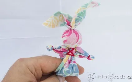 Лялька зайчик на пальчик